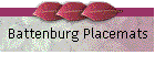 Battenburg Placemats