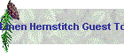 Linen Hemstitch Guest Towel