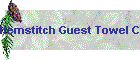 Hemstitch Guest Towel Color Border